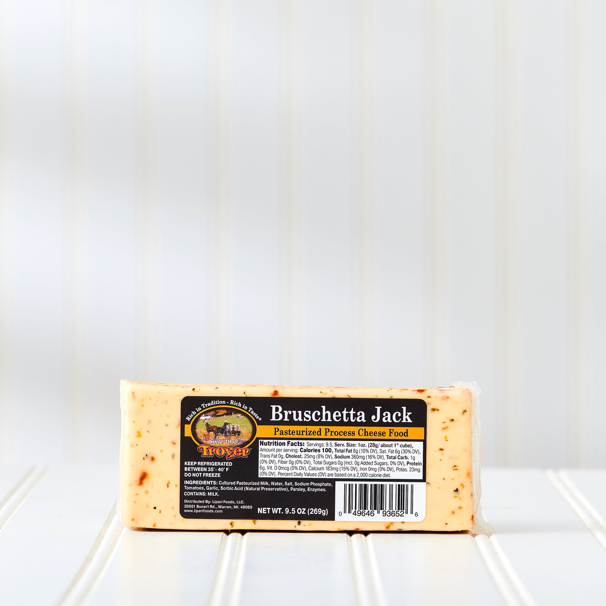 Troyer® Bruschetta Jack Cheese