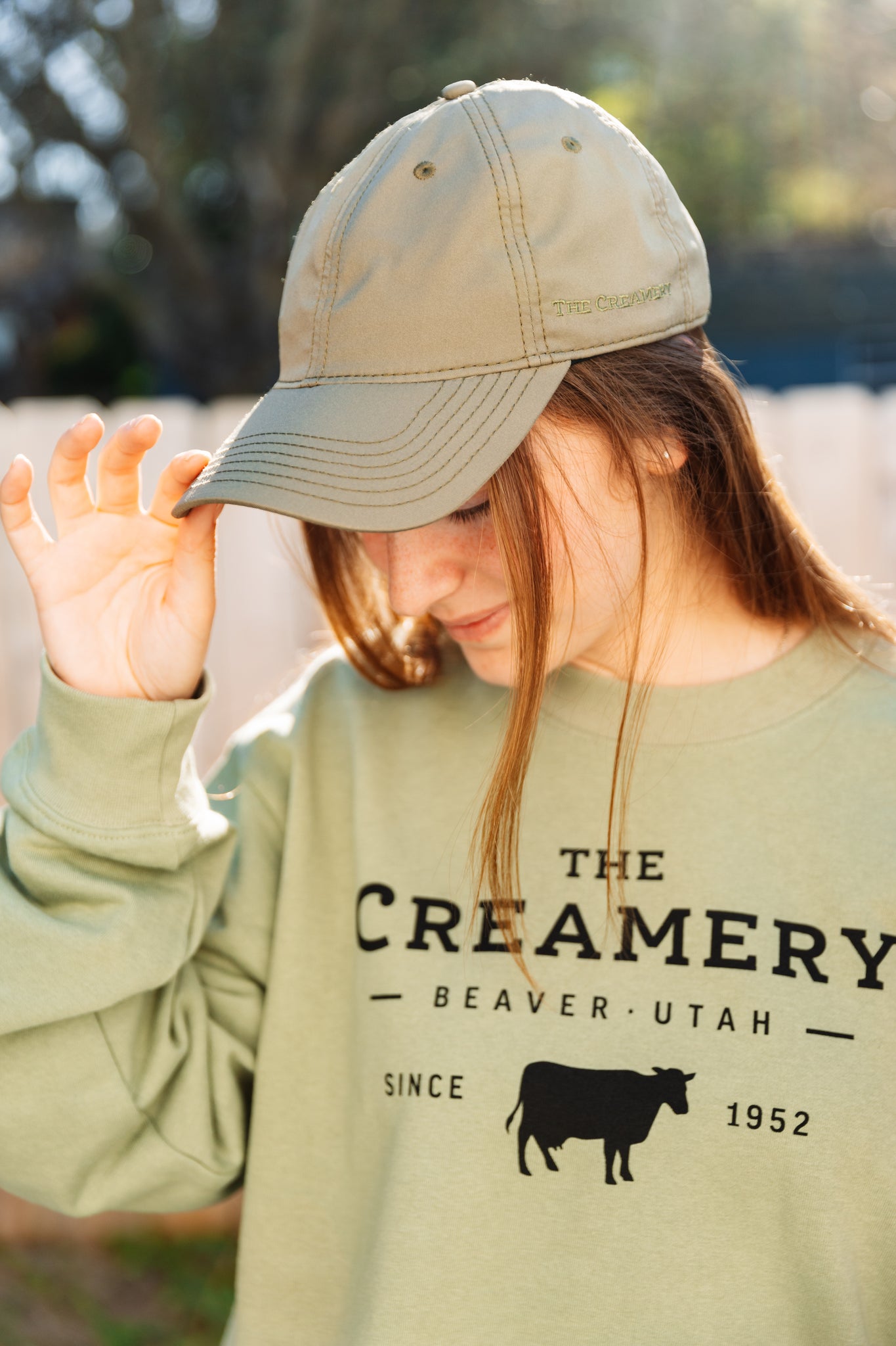 The Creamery Essential Fleece Crew