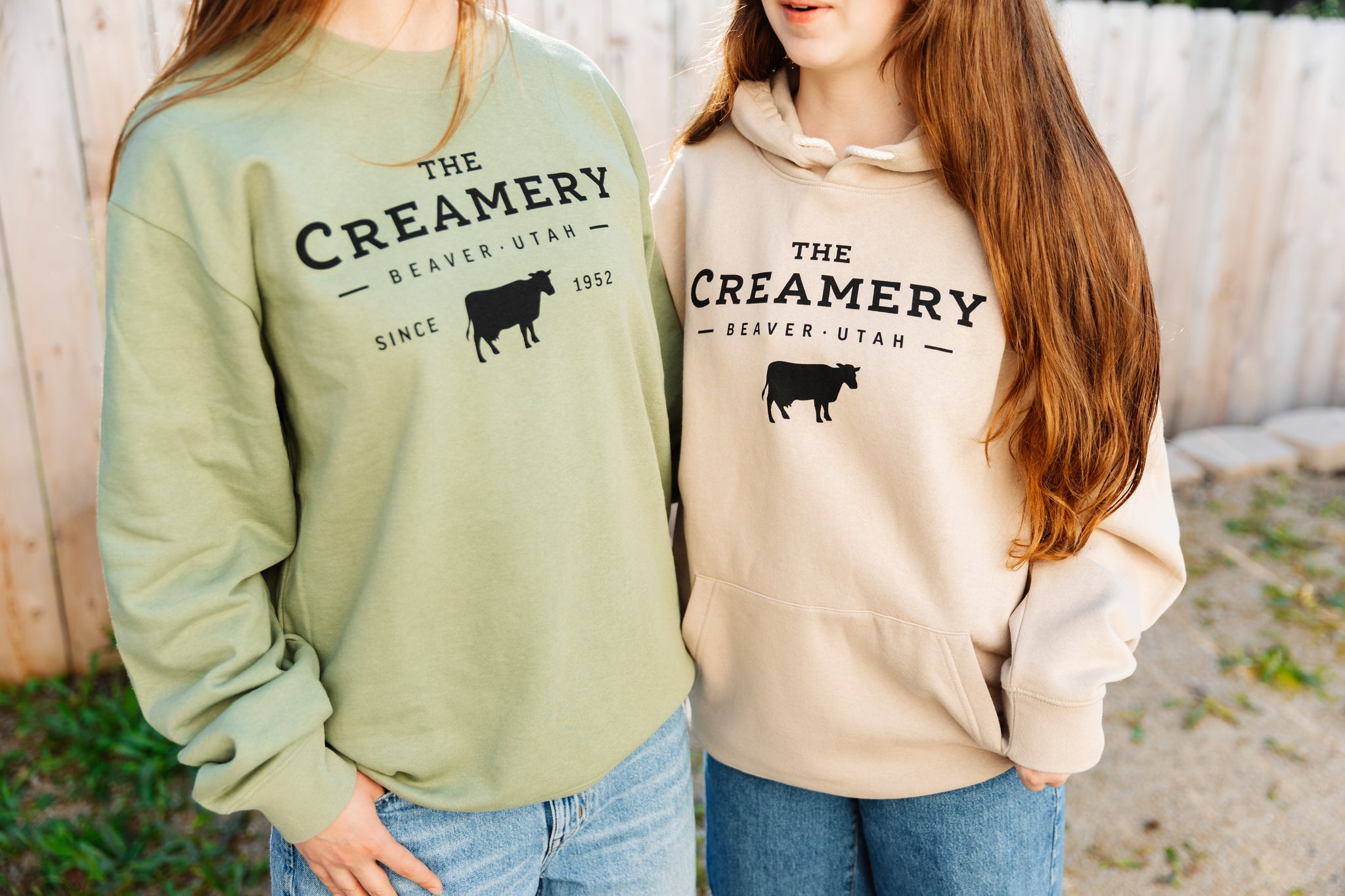 The Creamery Essential Fleece Crew