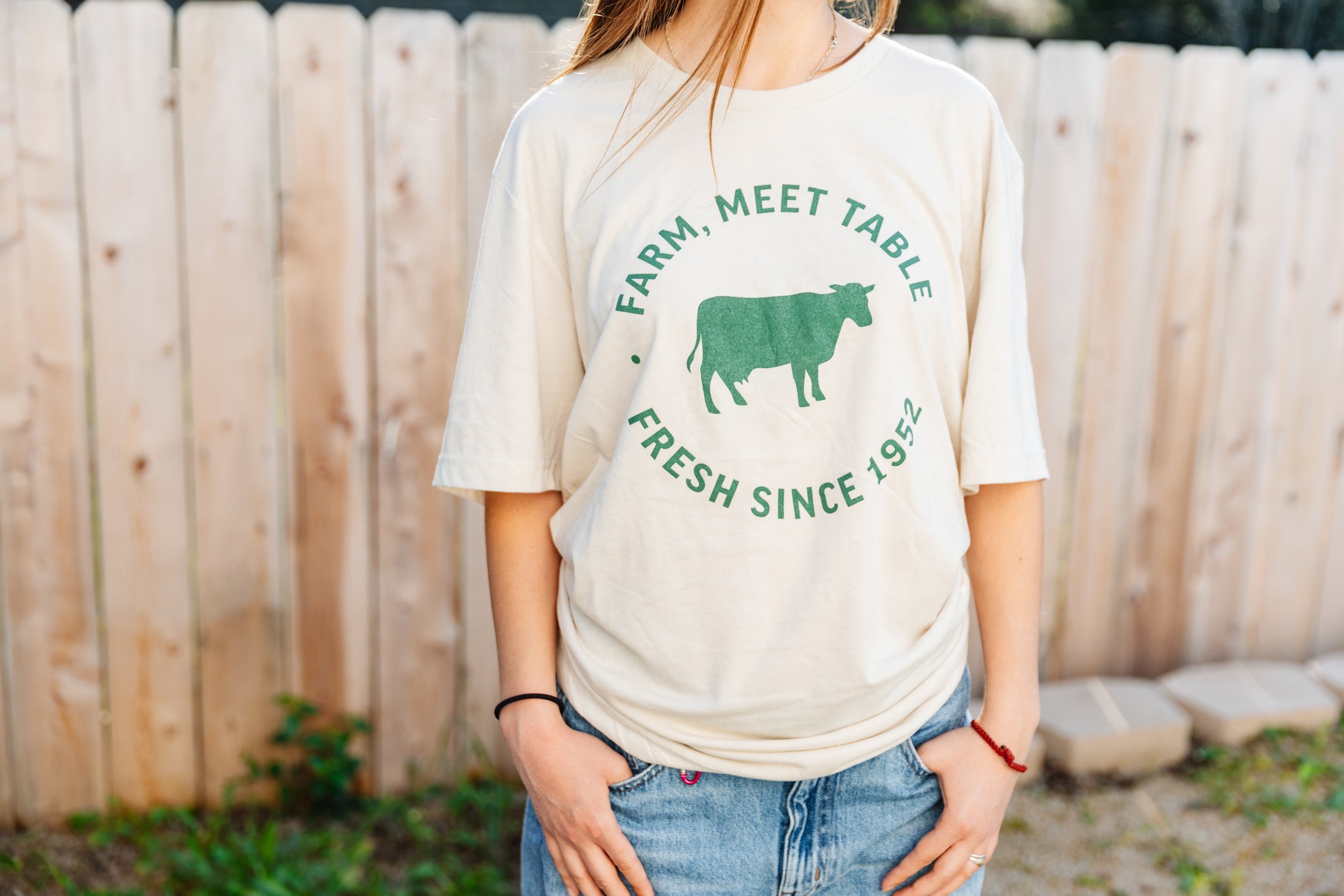 The Creamery "Farm Meet Table" T-shirt