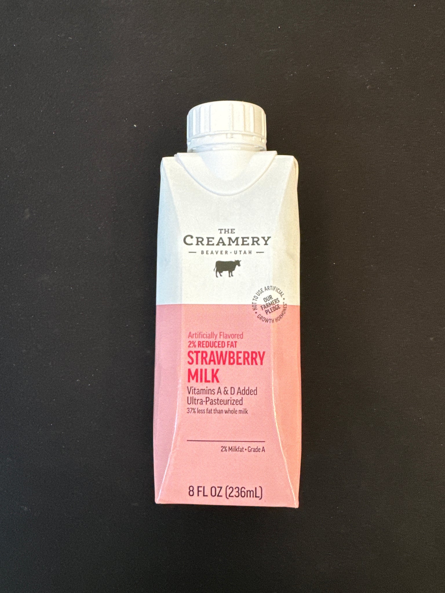 2% Strawberry Milk Single
