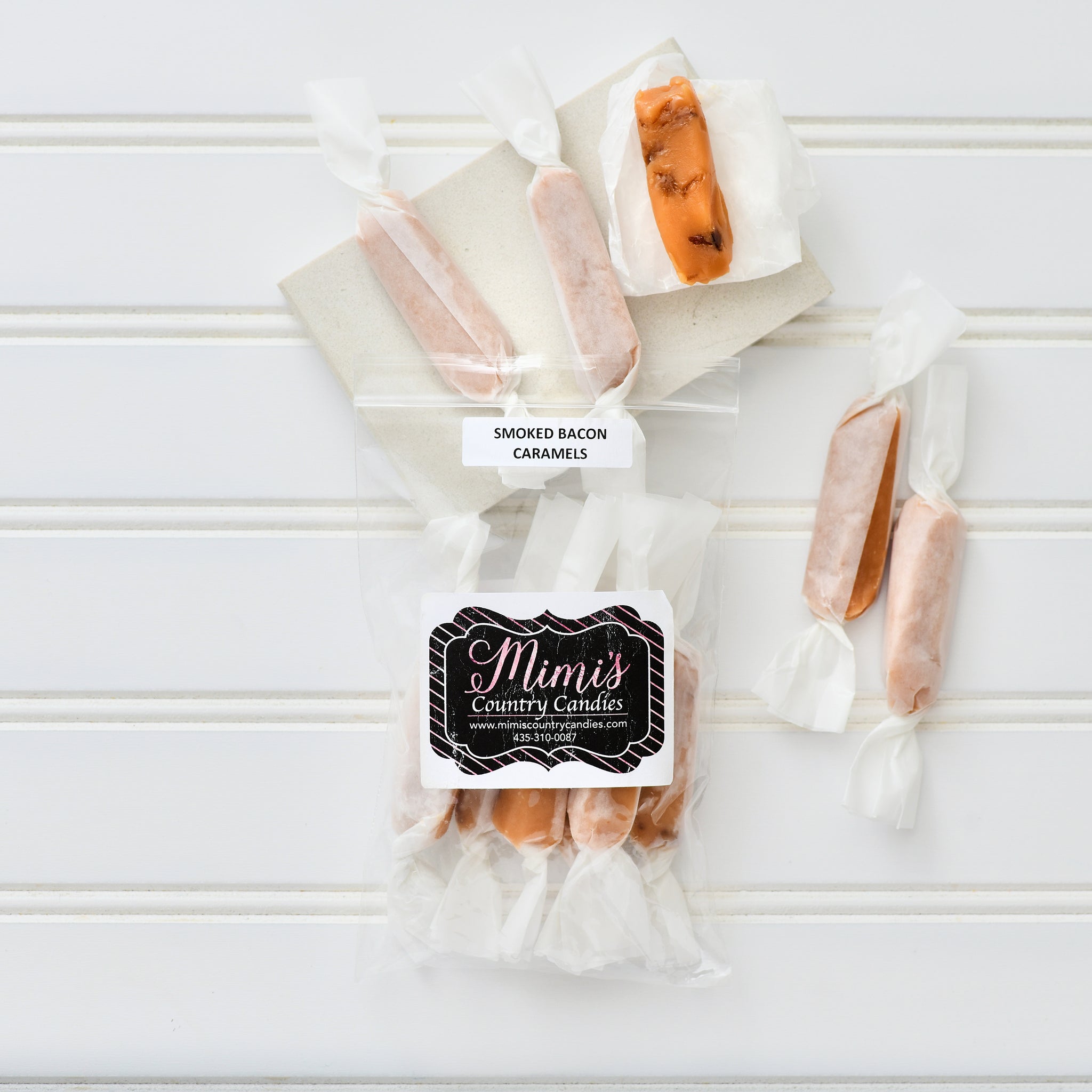 Mimi's Country Candies Smoked Bacon Caramels