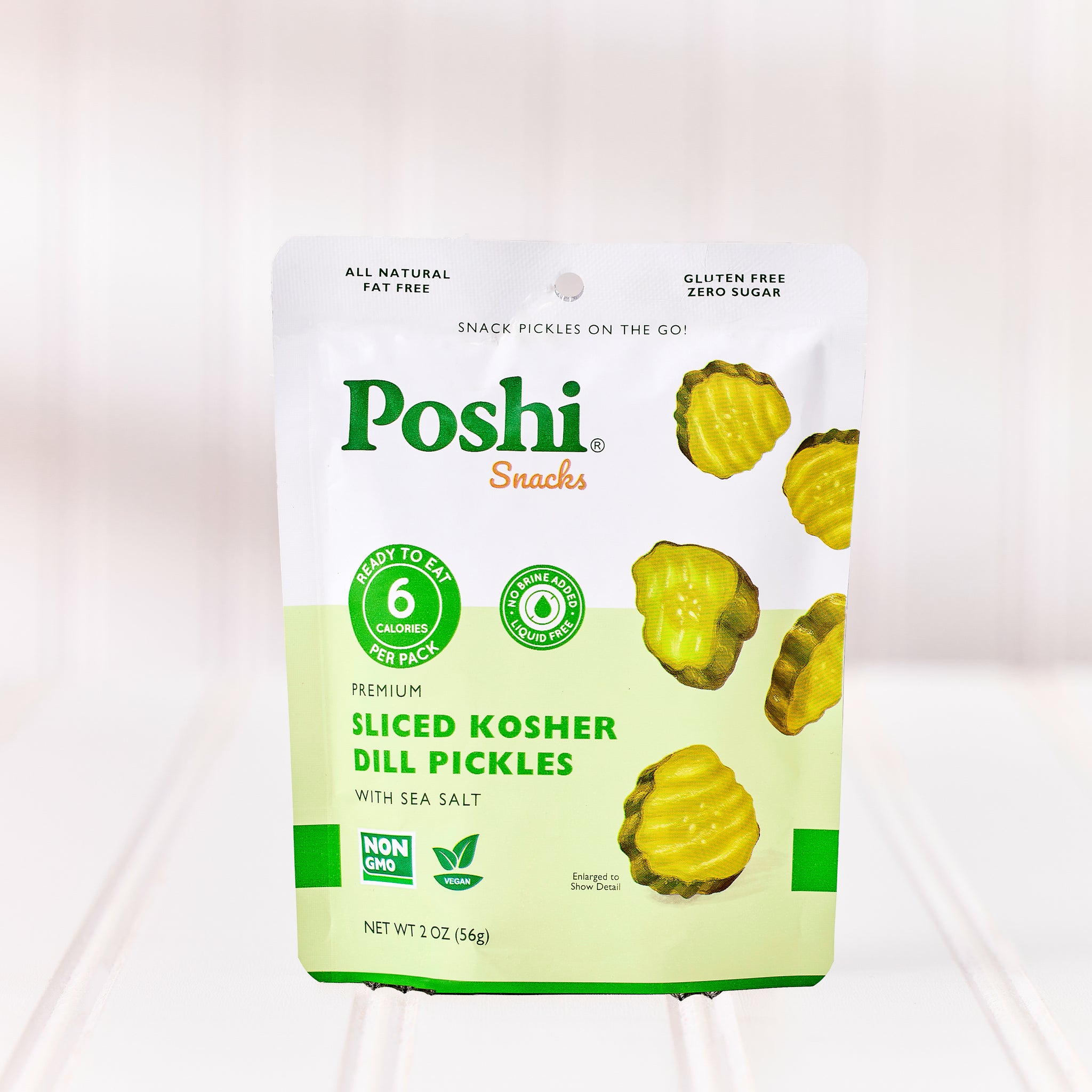 Poshi Sliced Kosher Dill Pickles