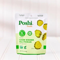 Poshi Sliced Kosher Dill Pickles