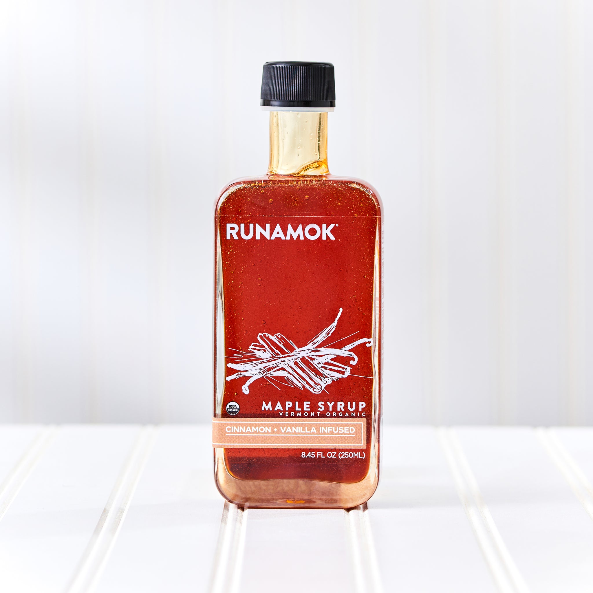 Runamok® Maple Cinnamon + Vanilla Infused Maple Syrup