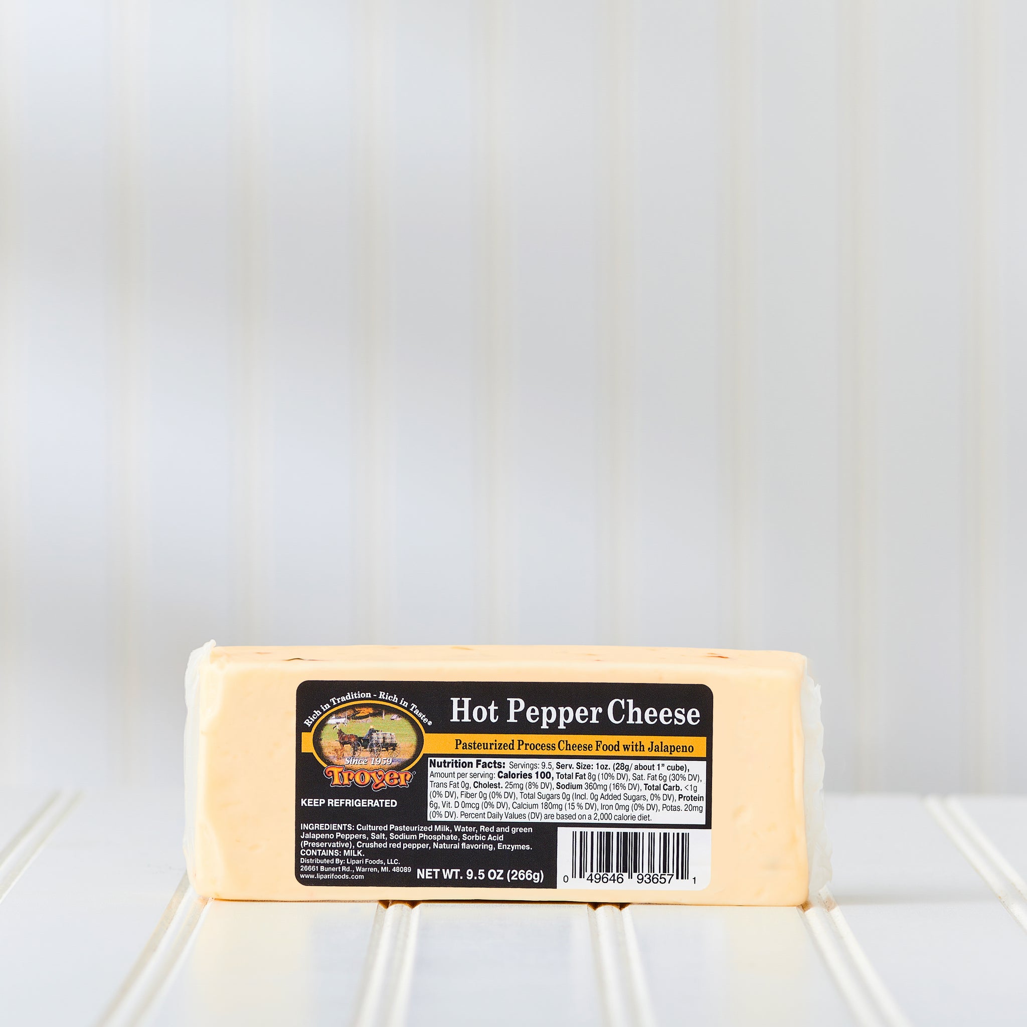 Troyer® Hot Pepper Cheese