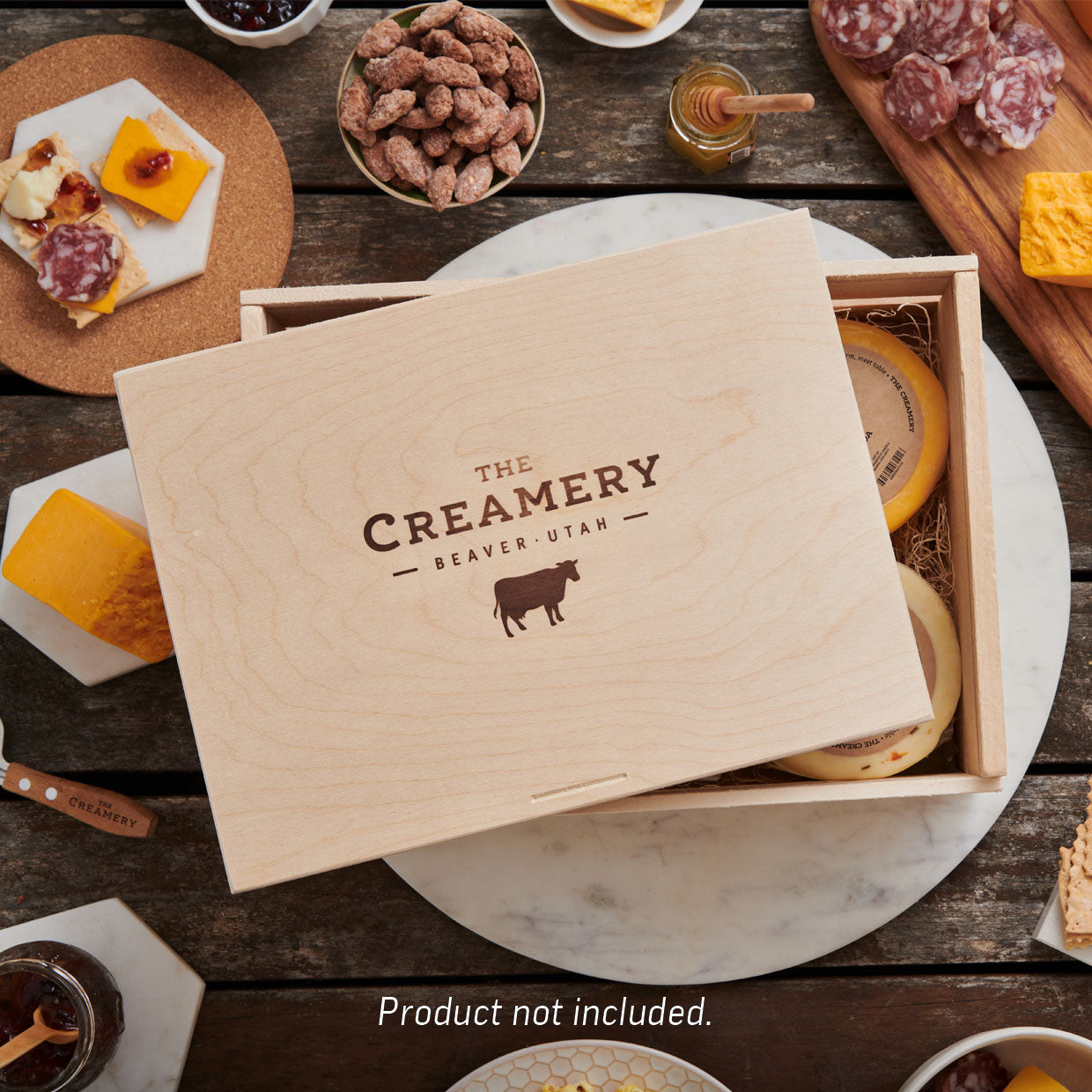 The Creamery Wood Crate